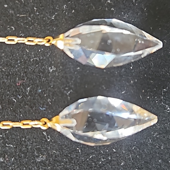 Swarovski Crystal Pearl & Crystal Drop Earrings - Picture 13 of 14